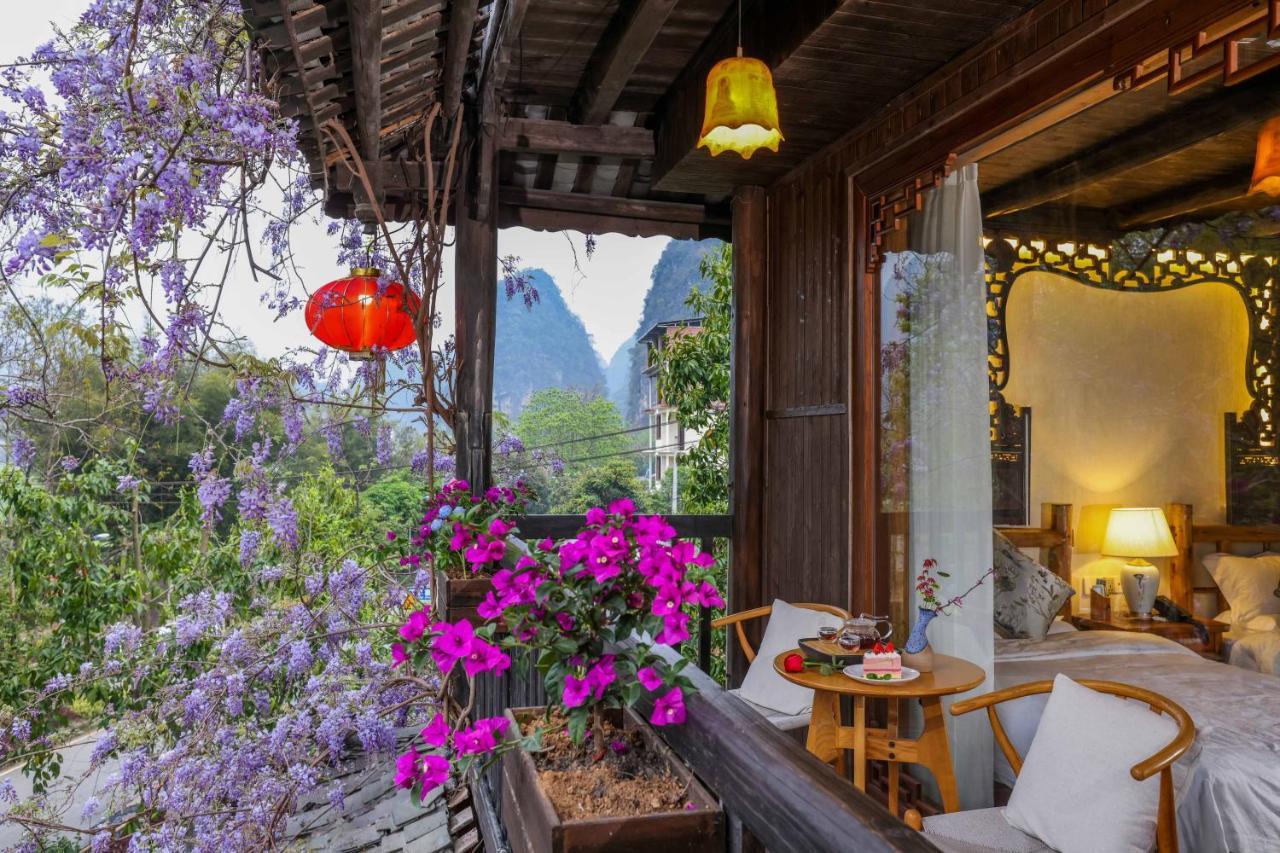 Гостевой дом Yangshuo Tea Cozy--One Way Free Pick Up From Airport Or Ts 4 Nights Экстерьер фото