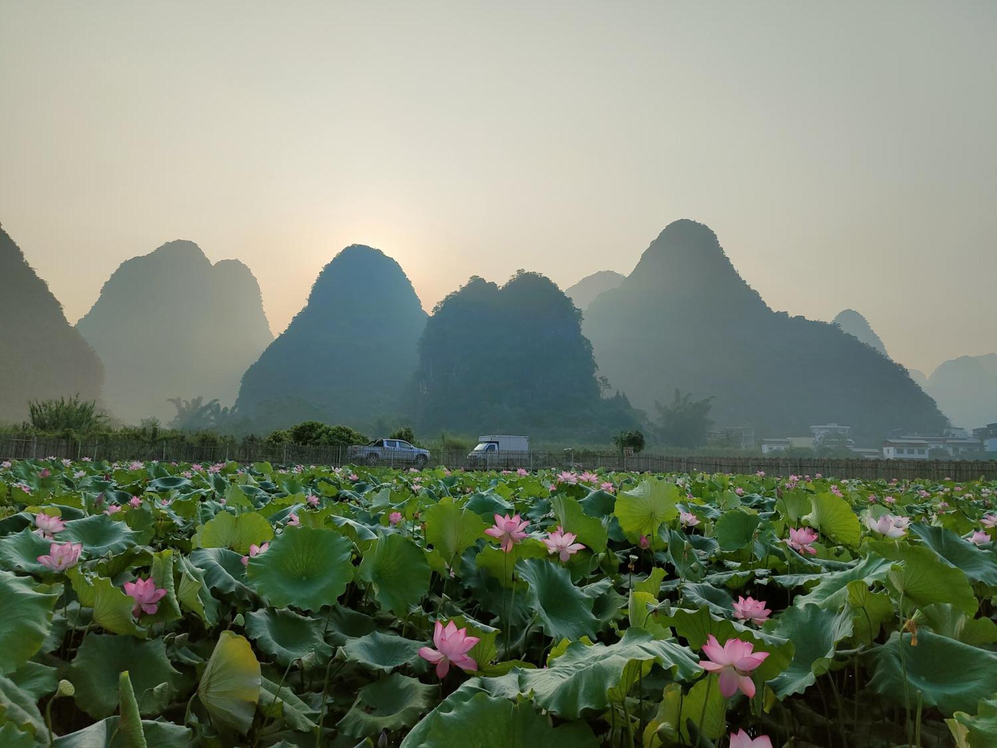 Гостевой дом Yangshuo Tea Cozy--One Way Free Pick Up From Airport Or Ts 4 Nights Экстерьер фото