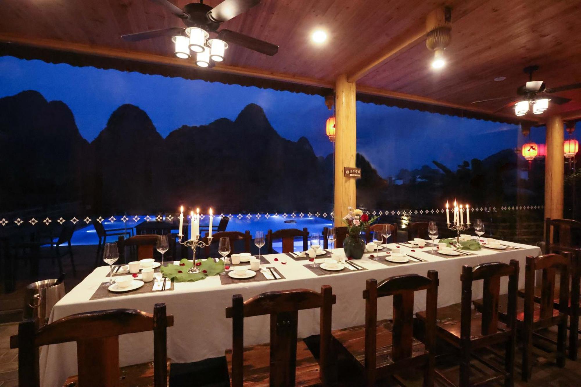 Гостевой дом Yangshuo Tea Cozy--One Way Free Pick Up From Airport Or Ts 4 Nights Экстерьер фото