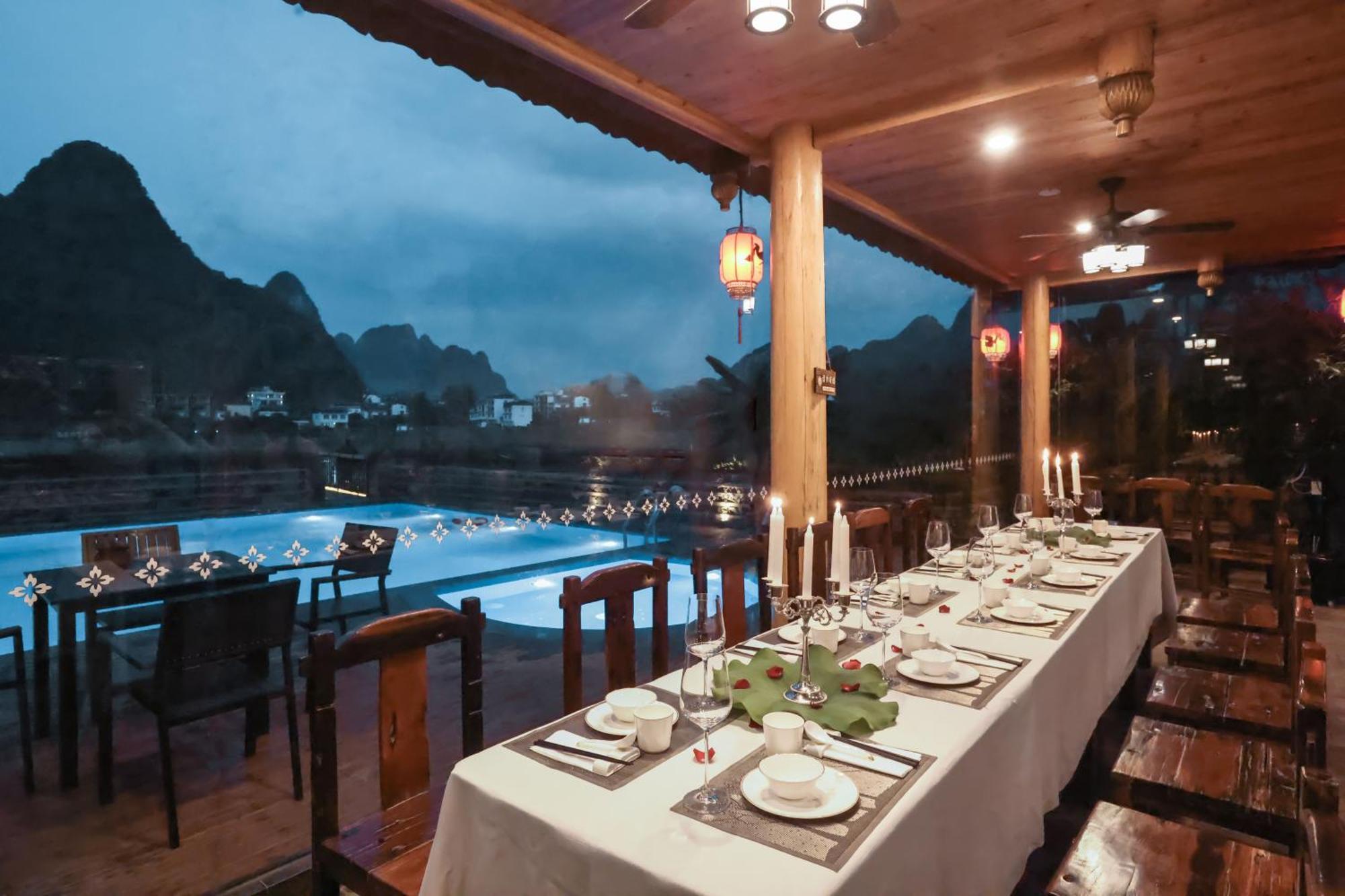 Гостевой дом Yangshuo Tea Cozy--One Way Free Pick Up From Airport Or Ts 4 Nights Экстерьер фото