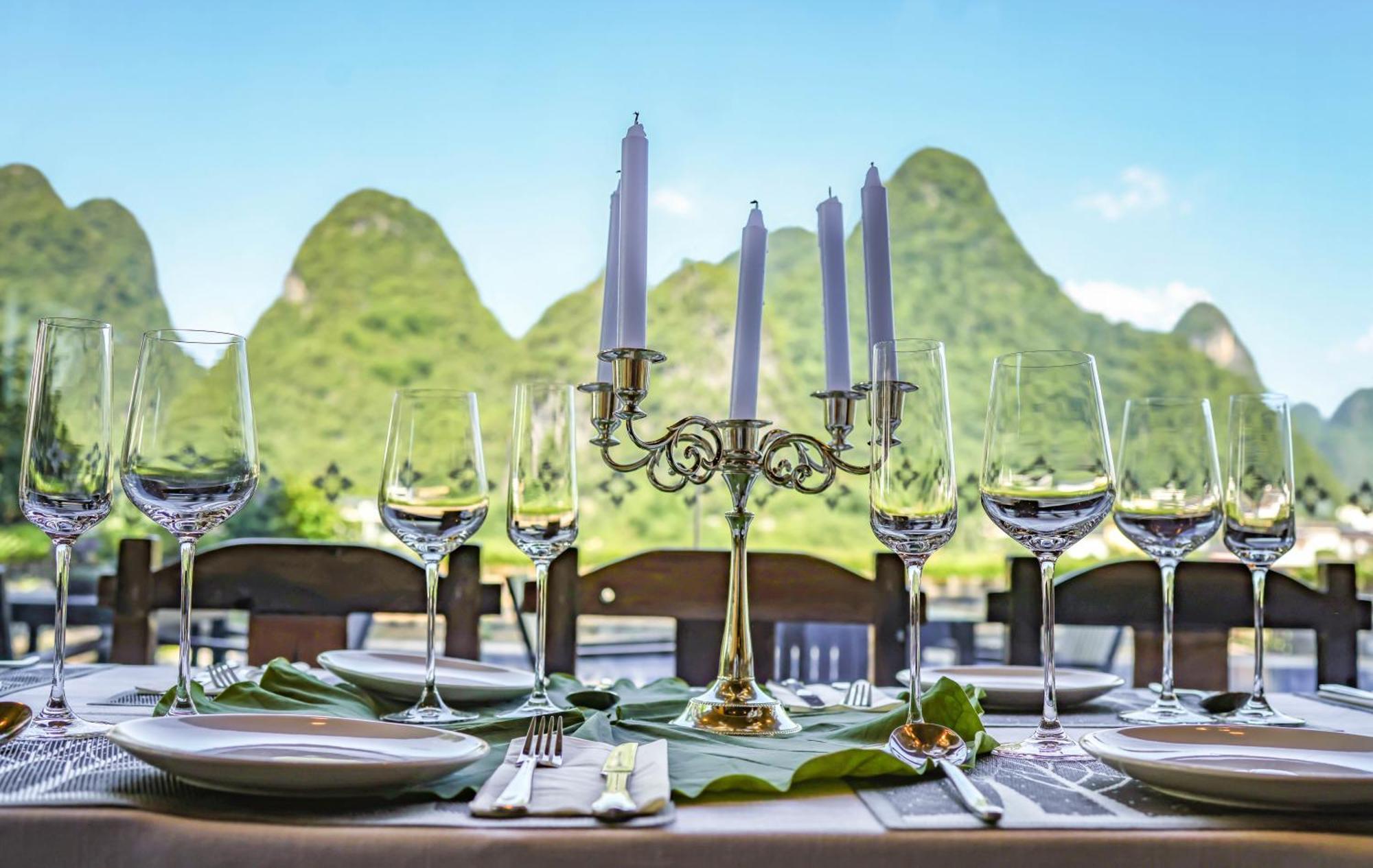 Гостевой дом Yangshuo Tea Cozy--One Way Free Pick Up From Airport Or Ts 4 Nights Экстерьер фото